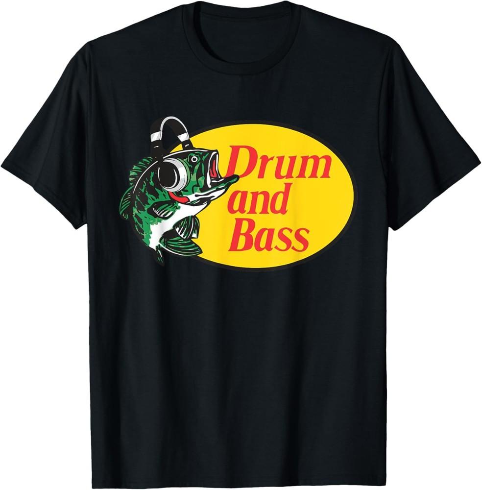Funny Drum And Bass For Music Lovers T-Shirt Unisex T-Shirt M