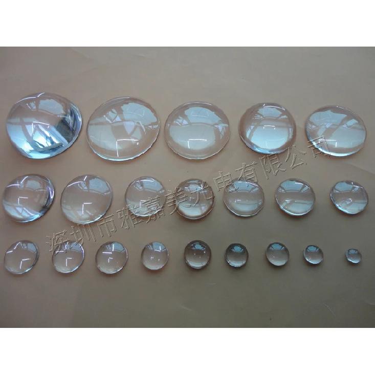 

6 8 10 12 13 14 15 16 20 25 30 40 mm Mini Optical Glass Focal Length LED Optics Plano Convex Condenser Glass LED Lens D16F17H5