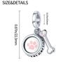 Newcopper Pink Kitten Gourmet Pizza Cone Charm Beads Suitable For Panoriginal Bracelet Exquisite Diy Jewelry Gift