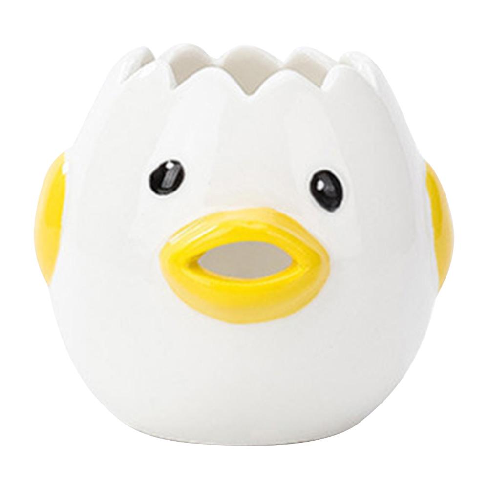 Cute Chicken Egg White Separator Reusable Creative Egg Yolk Separator Protein Separator for Friend Family Birthday Gift