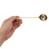 Gold Measuring Tablespoon Long Handle Stainless Steel Coffee Spoon Golden Coffee Scoop Coffee Bean