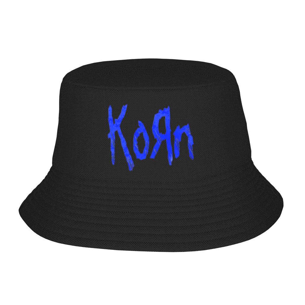 Rock Korn Bucket Hat for Women Men Beach Nu Metal Band Neidermeyers Field Hat Hip Hop Packable for Fishing Hats Dropshipping