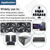 120mm 3000RPM Fan Cooling with Controller 12cm 12V 220V Btc Machine Chassis Workstation Cabinet Radiator Server Fan