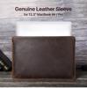 New MacBook Air 13.6" Genuine Leather Protective Sleeve
