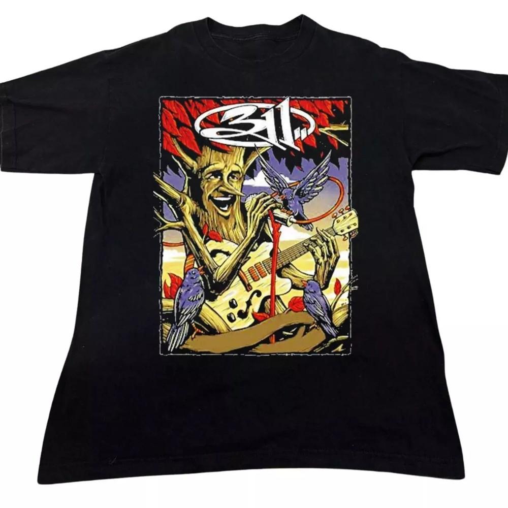 Classic 311 Band Black T SHIRT Full Size S-5XL Unisex T-Shirt M