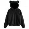 Autumn Women's Hooded Warm Fleece Hooded Sweatshirt
