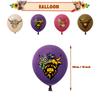 30pcs Highland Cow Party Decorations Include Banner, Balloons, Cake Topper