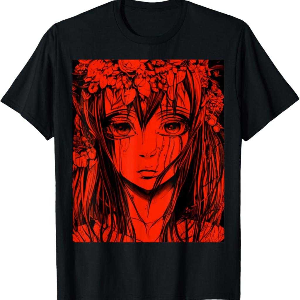 Anime Girl Graphic Tee T-Shirt
