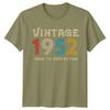 Vintage 1952 Aged To Perfection Unisexs T Shirt 74th Birthday Gift