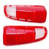 Classic Truck Restoration Red White Tail Light Lens Rear Replacement Reinforced Design Easy Bolt-on Installation