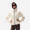 Li Ning Fitness Series Loose Hooded Logo Windbreaker Women Outerwear AFDVL52-1