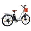 TTGO YY-26ST Elektrische Fiets 250W Motor 36V14.5Ah Batterij Max Snelheid 25km/u Max Bereik 60-75km Shimano 6 Versnellingen Stadsforensen Ebike