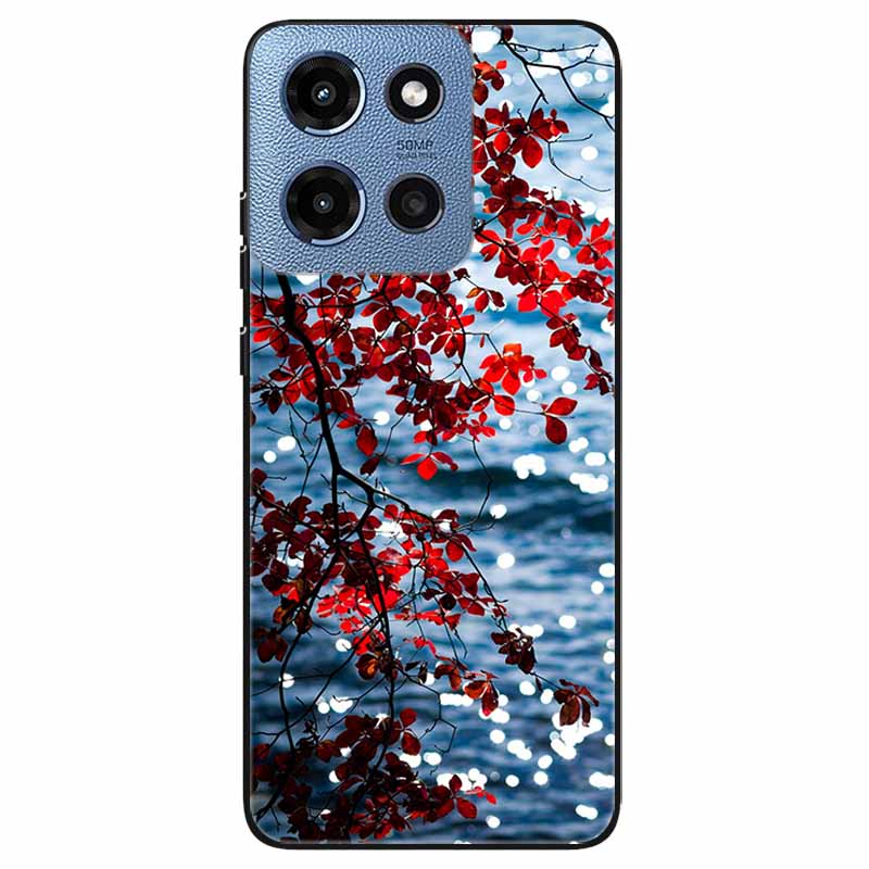 Phone Cases for Moto G 2025 5G Case Flowers Printing Silicone TPU Soft Covers for Motorola Moto G 2025 Back Shell For Moto G 5G