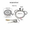 Xu Gu Yu Stainless Steel Multi-Purpose Chastity Cage Restraint Device