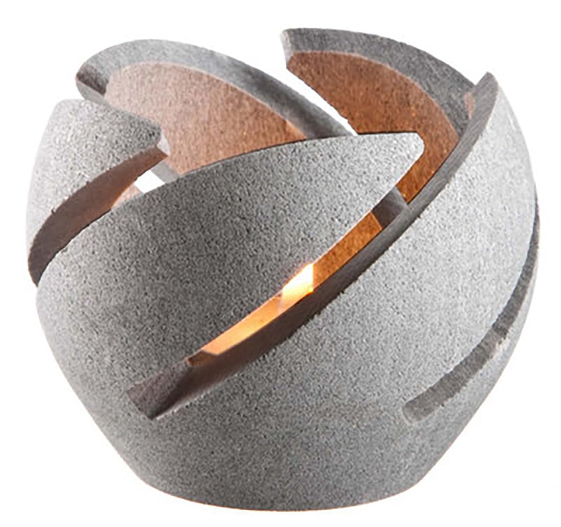 

HUKKA DESIGN candle bowl серый