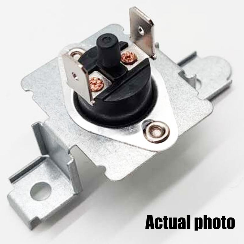 Pack of 2 Universal Dryer Accessory Thermostat High Strength Plastic Metal Texture Strong Component Easy Installation