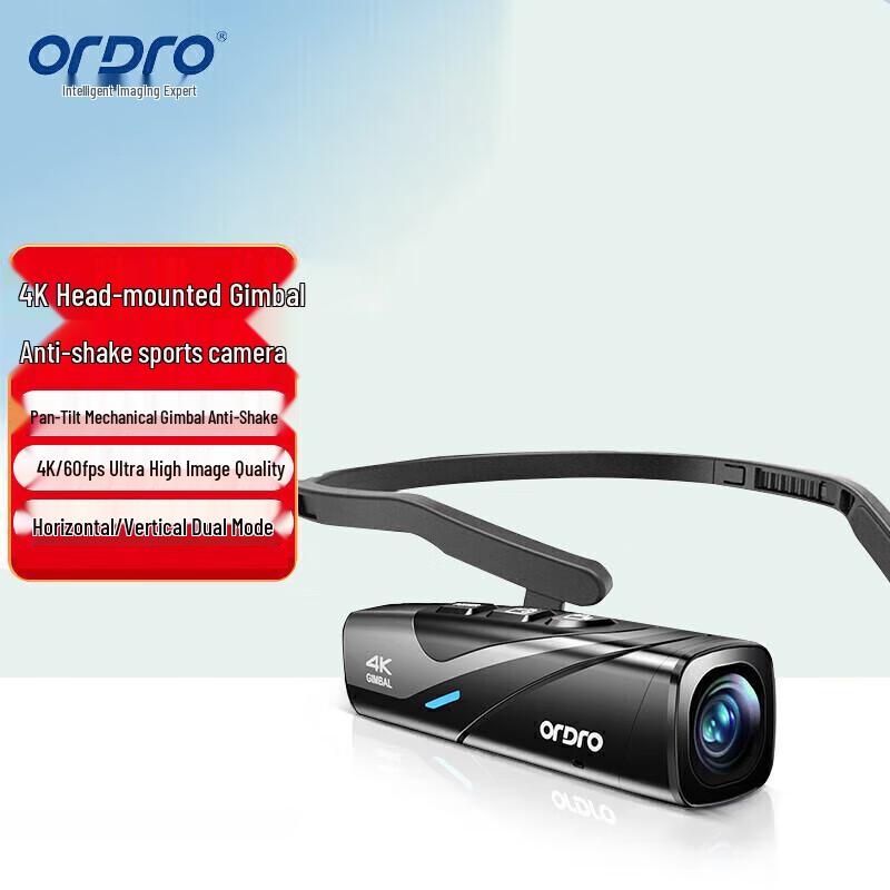 

ORDRO EP8 4K Head-Mounted Action Camera (CN version)