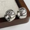 Xiaomi 925 Sterling Silver Vintage Earrings For Women Trendy Simple Retro Flower Earring Jewelry Prevent Allergy Party Accessories Gift