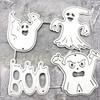 Halloween Ghost Metal Cutting Dies Stencil Scrapbooking DIY Album Stamp Emboss