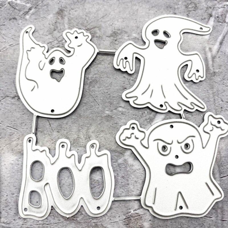 Halloween Ghost Metal Cutting Dies Stencil Scrapbooking DIY Album Stamp Emboss