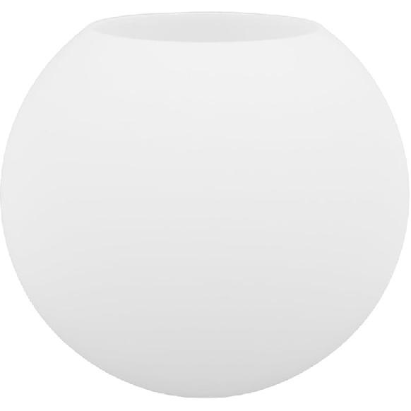 Vaguelly 6 Inch White Frosted Glass Globe Lamp Shade - Replacement Glass Globe Shade Cover, Round Ball Lamp Cover for Ceiling, Wall Fixtures