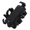 Motorcycle Phone Mount Prevent Slip Shock Absorption Rotatable IP6 Waterproof Multipurpose Metal Bike Phone Holder Mount