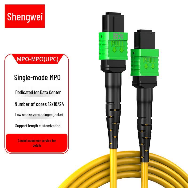 

Shengwei Smart Computing 400G/800G MPO Fiber Optic Patch Cable 20M