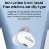 Ear Clip Wireless Earphone IPX5 Waterproof Sport Earphone Single Earbud Air Conduction Headphone HiFi Bass Painless Wear