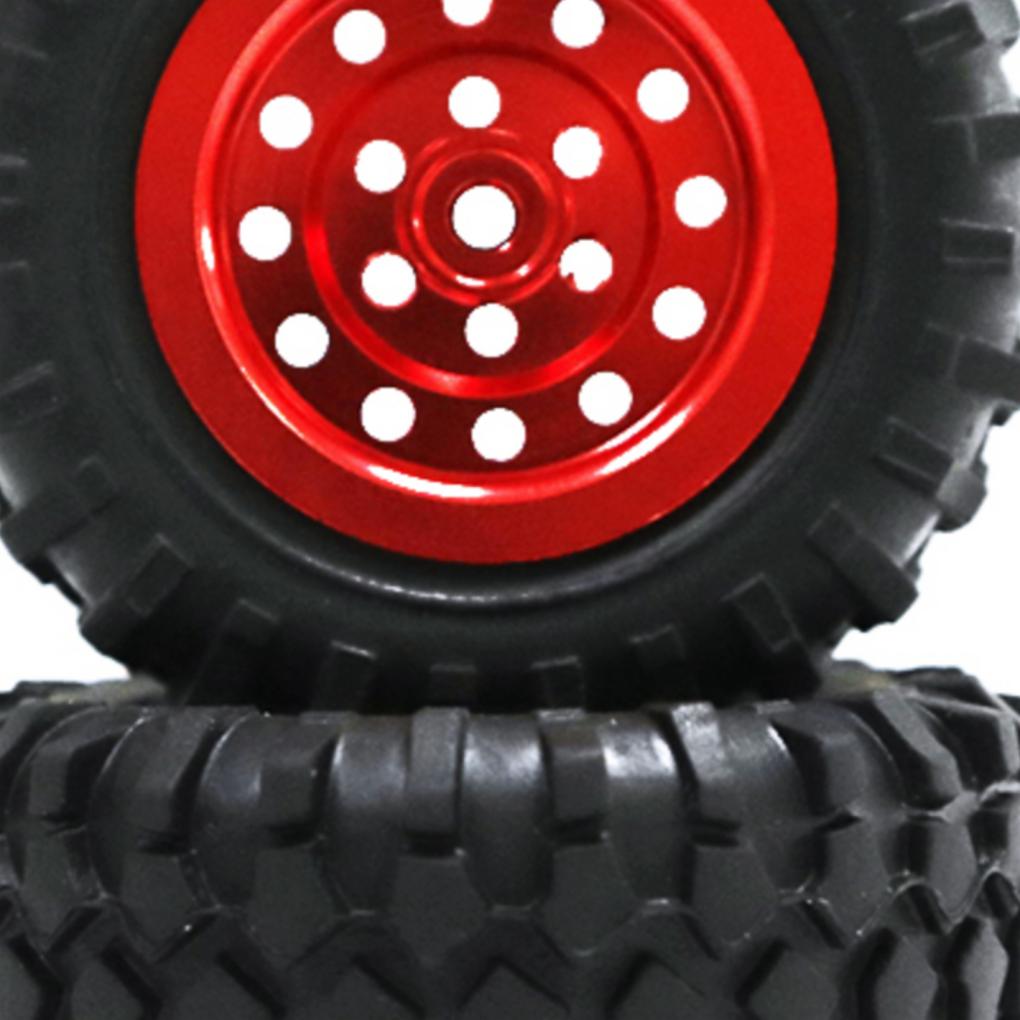 Wheel Rims Tyre For D12 Plastic OFF-Road Wear-resistant 2pcs RC Car Accessories Replacement Parts RC Upgrade Part