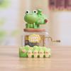 Creative Cute Girl Hand Crank Series Musical Box - Cute Girl Decorative Figure for Music Birthday Gift - Eight-Note Box