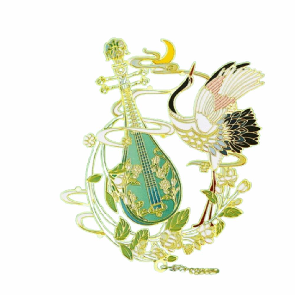 Tassel Pendant Chinese Beasts Bookmark Creative Metal Bookmark Hollow Metal Bookmarks Student Gift