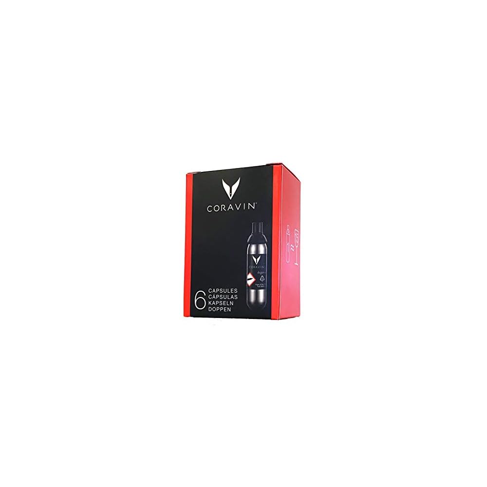 Coravin Argon Capsules 6P CRV4118016 Silver