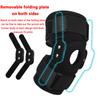 1PC Adjustable Hinged Knee Brace Knee Support Wrap for Patella Meniscus Tear Patellar Tendon Support Pain Relief Strains Sprains