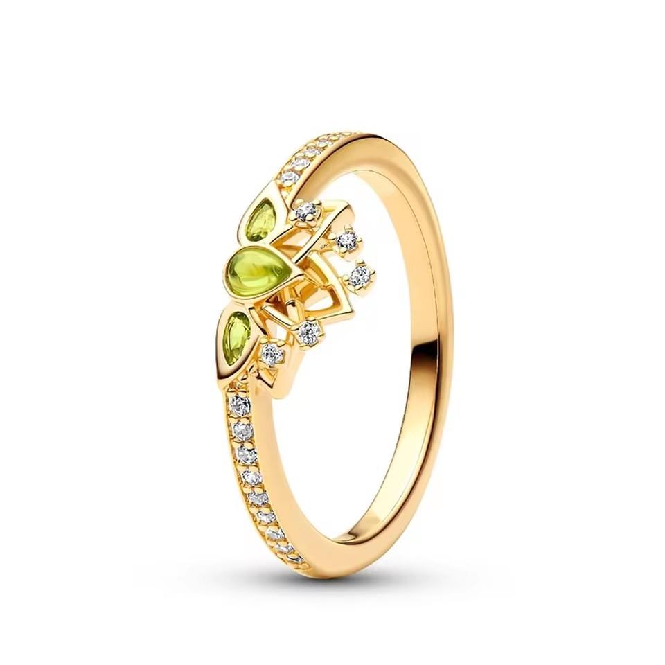 S925 Silver Eternity Band Ring For Women Full Color Zircon Butterfly Crown Firefly Minimalist Stackable Design Wedding Jewelry