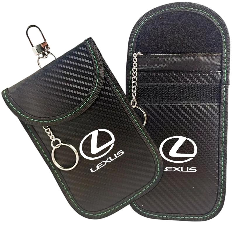 

Car Key Case Signal Blocker Bag RFID Shielding Pocket For Lexus F SPORT ES RX NX LS UX LM LX GX LC RZ IS CT GS RC HS RC350 UX250