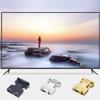 Convenient1080x1920 Resolution HDTV to VGA Adapter with 3.5mm Audios Port for Laptops and Projectors PC, Monitors, HDTV,