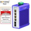 Boyang Industrial Gigabit POE Fiber Optic Transceiver
