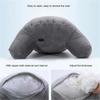 Relaxation with Armrests Back Cushion Solid Color Sofa Lumbar Backrest PP Cotton Waist Support Seat Seating Support