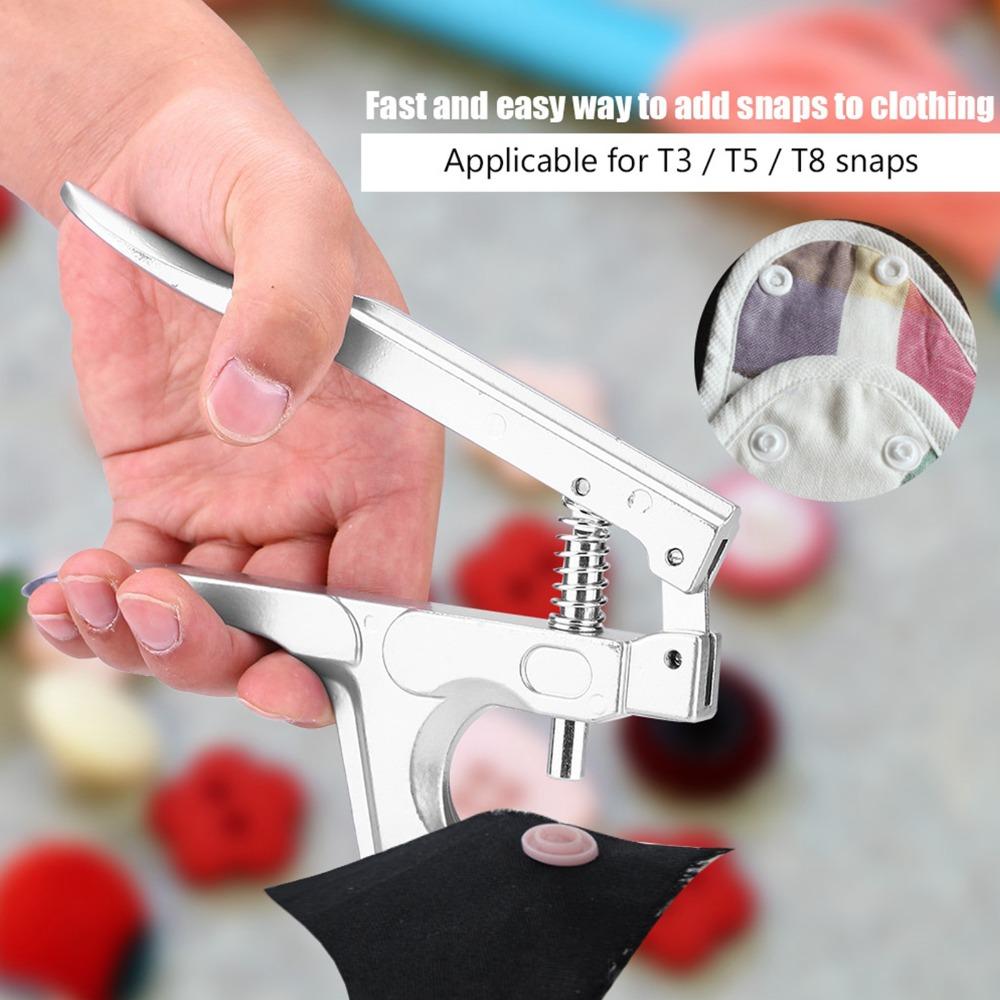 No-Sew Design Snap Pliers Tool Handheld Clothing Snap Pliers Snap Fastener Pliers Home