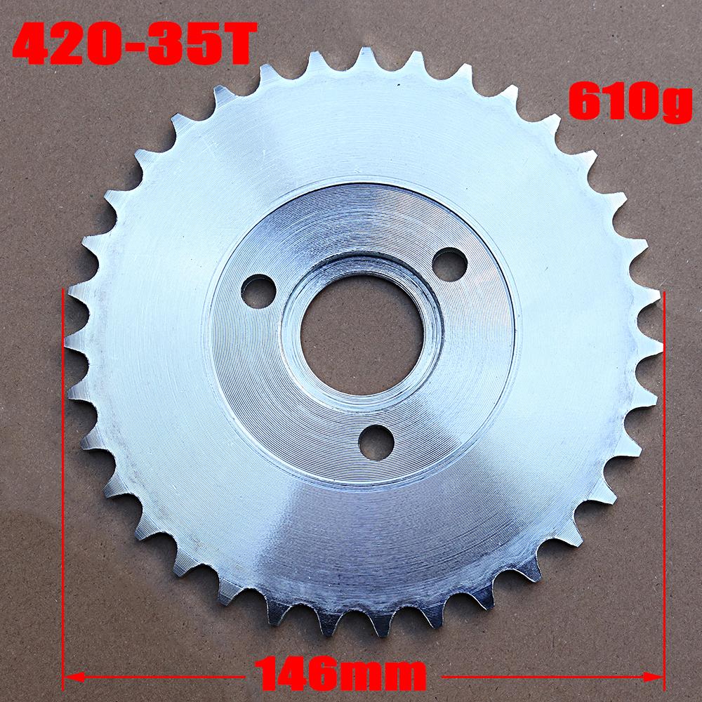 Motorcycle 420-24T 25T 26T 27T 28T 30T 35T Rear Chain Disk Drive System For Honda Z50 Z50A Z50J Z50R Mini Motorcycle