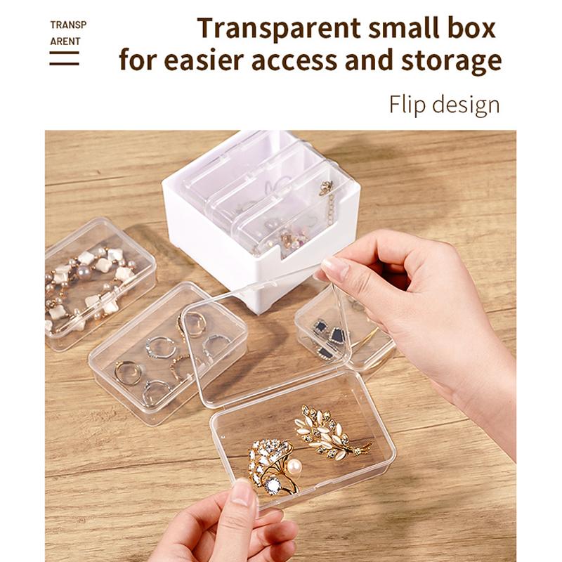 1Pc Data Cable Storage Box Cable Organizer Bag with Power Charging Cable Management and Jewelry Storage Desk Cable Storage Box