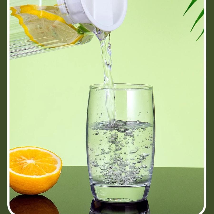 Transparent Plastic Water Jug Juice Tea Milk Kettles Bar Party Wine Beer Bottle Fruit Juice Pot Cold Water Kettles Pitcher Jug