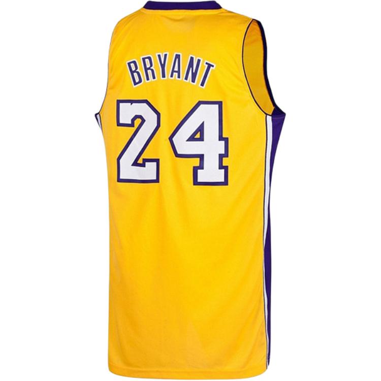 Adidas NBA Lakers Kobe Bryant 24 Color Block Sleeveless Basketball Jersey Men jersey U08976