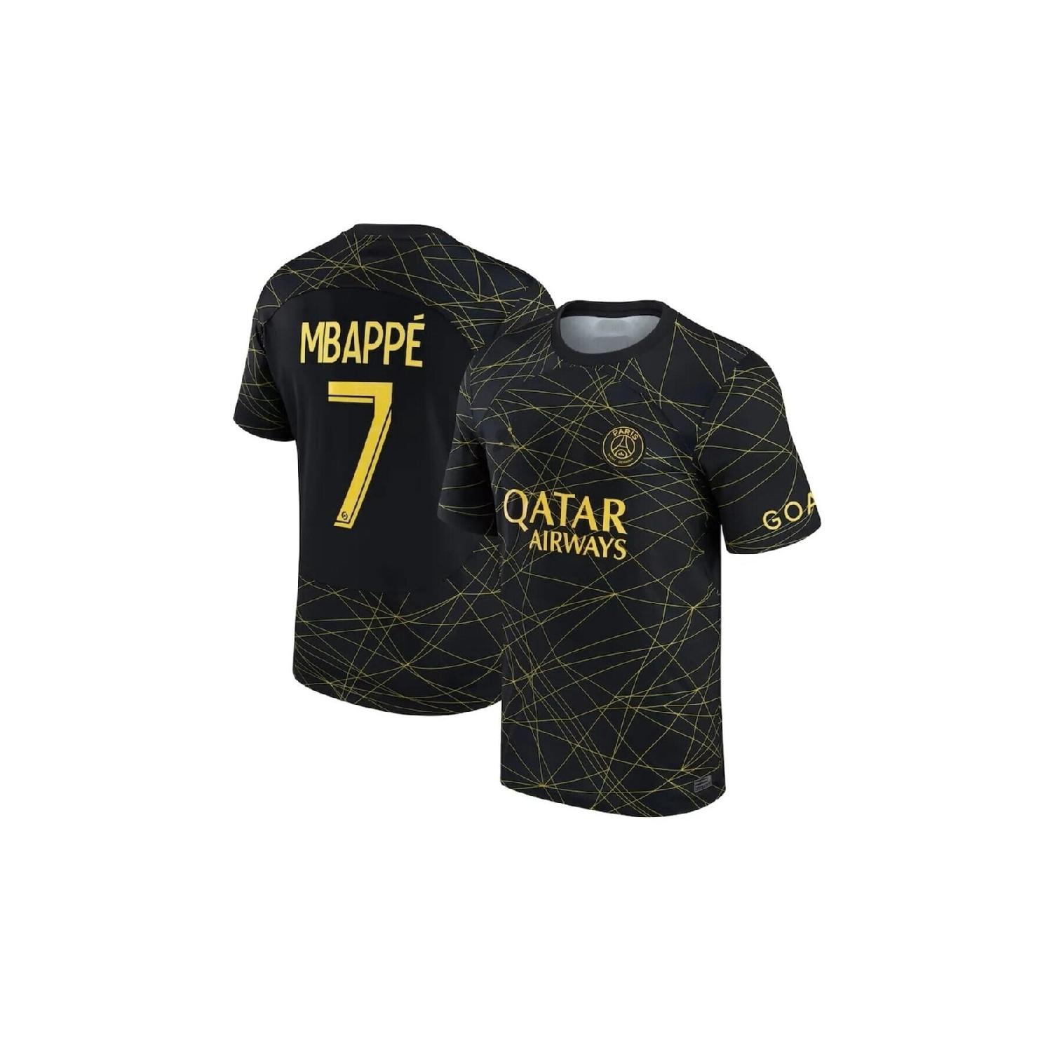 

Джерси для взрослых Psg Gold Mbappe специального дизайна 22/23 сезона
