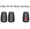 Car Remote Key Case Cover Shell Fob For Toyota CHR Camry Corolla RAV4 Highlander C-HR Prius Land Cruiser Prado 2 3 4 Button