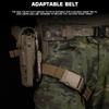 Tactical Holster for SIG P320 M17/M18, MK-17 Airsoft Pistol Case, Double Safety Lock, Equipped With Belt Drop Leg Platform & QLS System