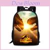 Jurassic World Dominion Dinosaur Backpack For Kids With Nylon Material And Spacious Storage