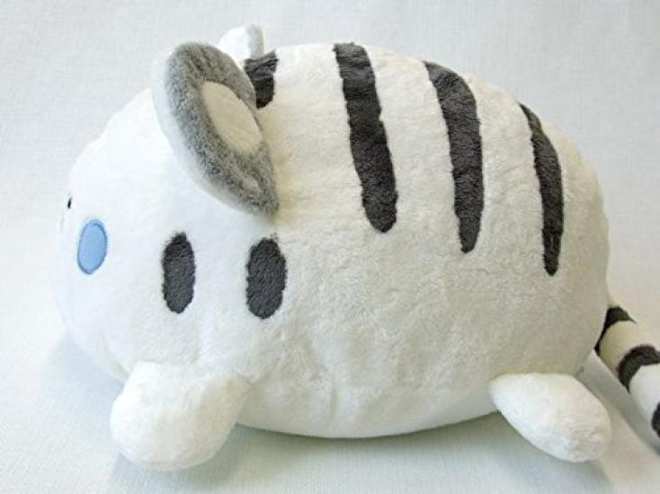 Munyumum Cushion White Tiger Plush Toy, XL Size