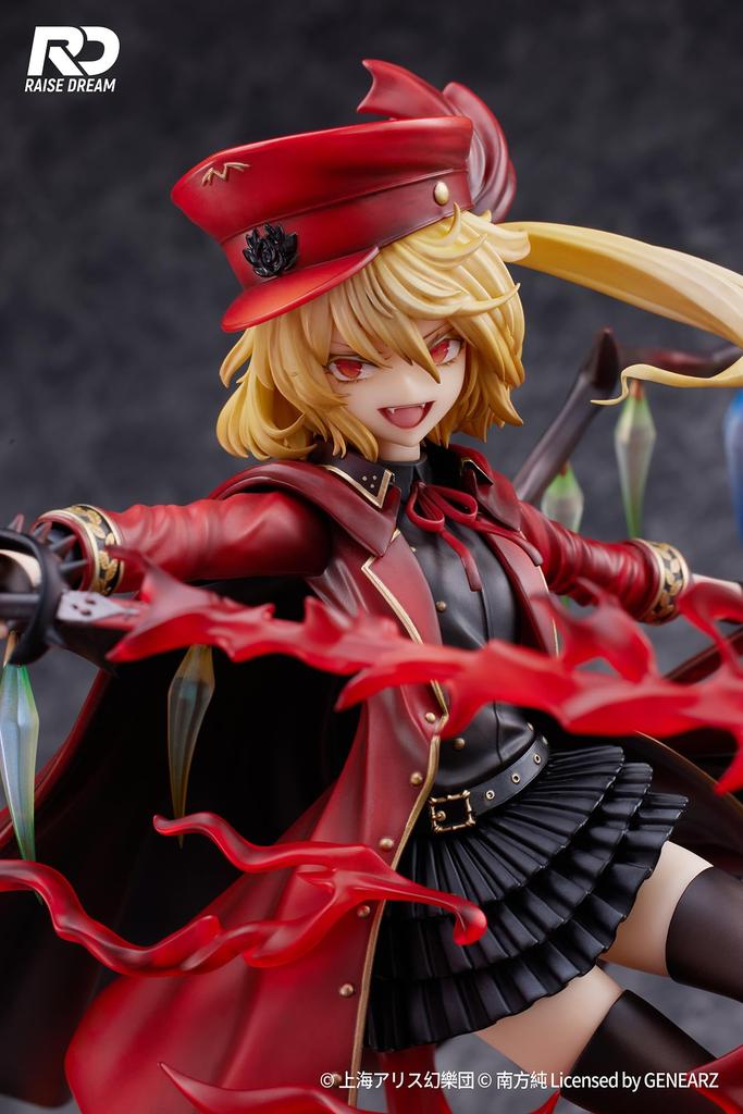 Raise Dream Touhou Project Flandre Scarlet Military Uniform Ver. Illustration by Jun Minami 1/6 Scale Painted Complete Figure