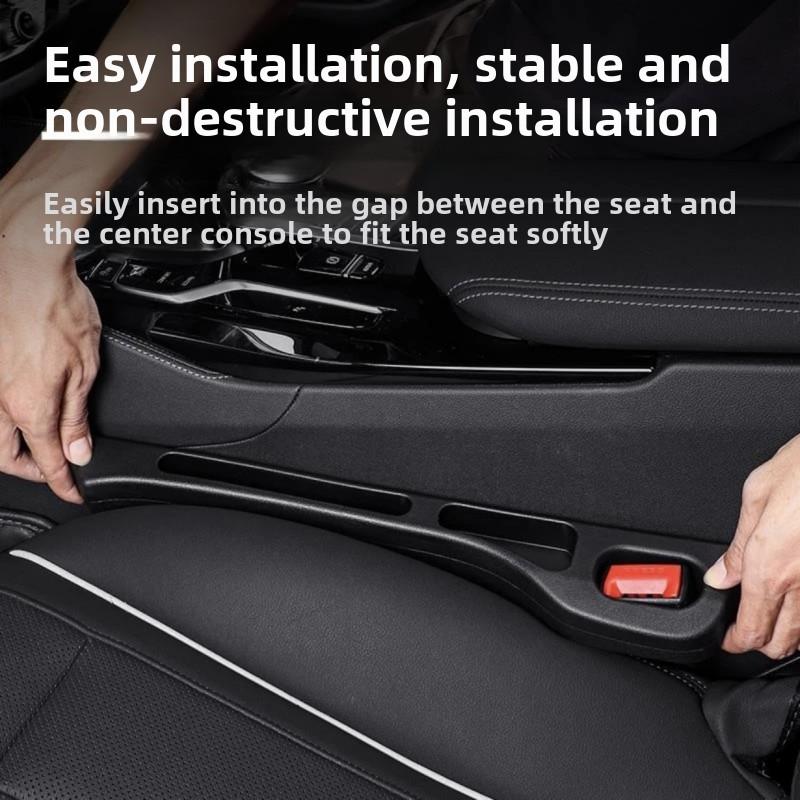 New Upgraded Soft EVA Material Filler Strip Car Seat Side Gap Filling Bendable Styling Leak-proof Plug Sealing Strip Accessories